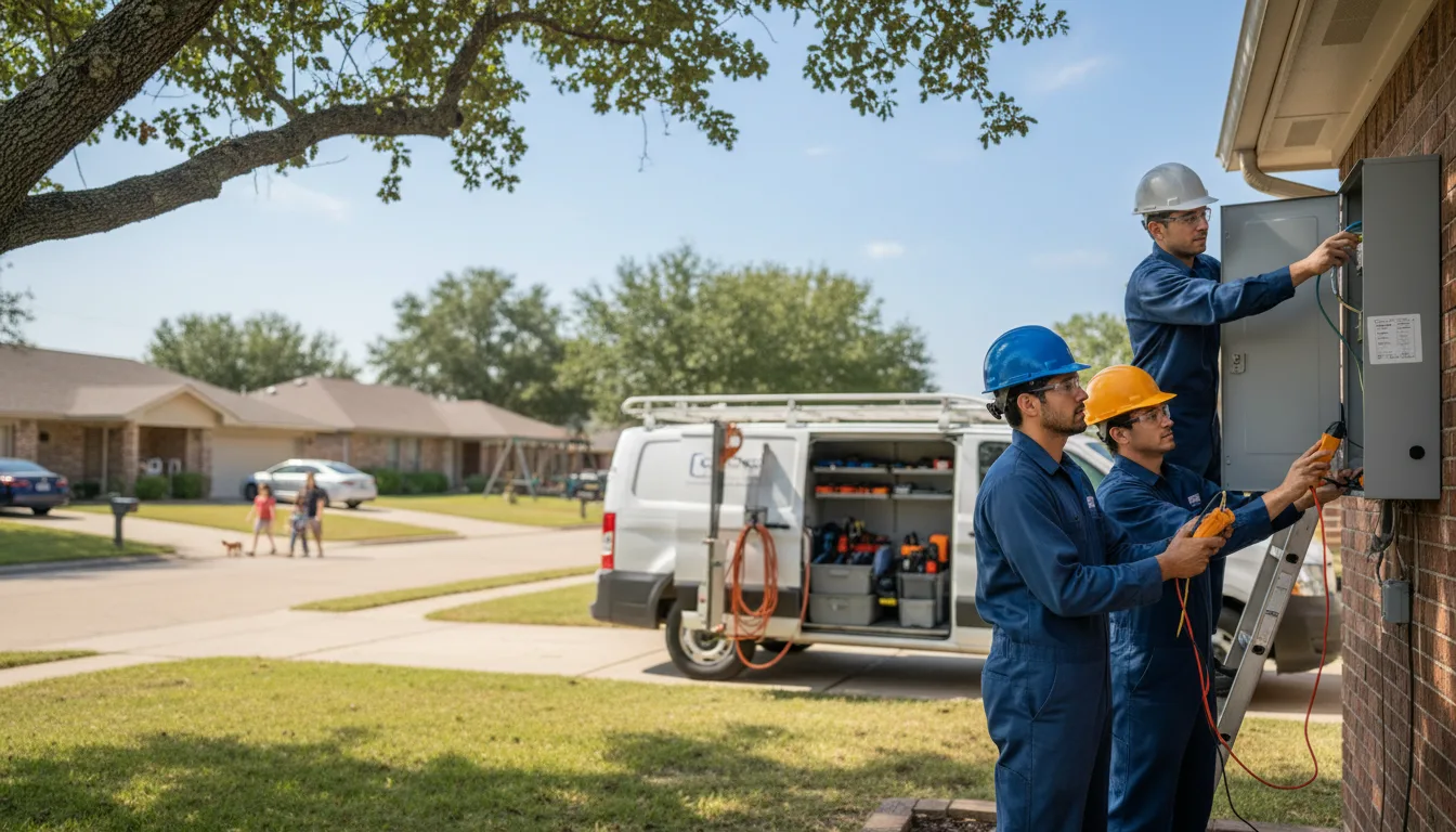 Certified electrician providing emergency electrical services in Adelanto, CA